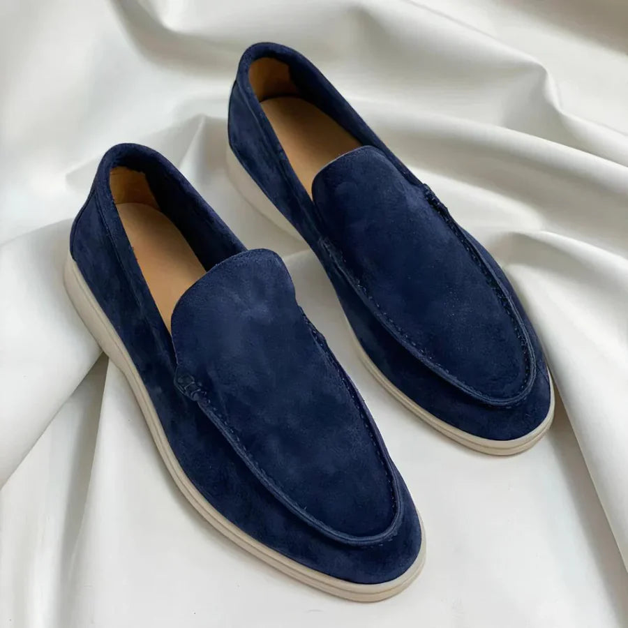ELEGANTES MOCASINES DE GAMUZA
