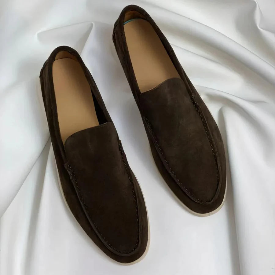 ELEGANTES MOCASINES DE GAMUZA