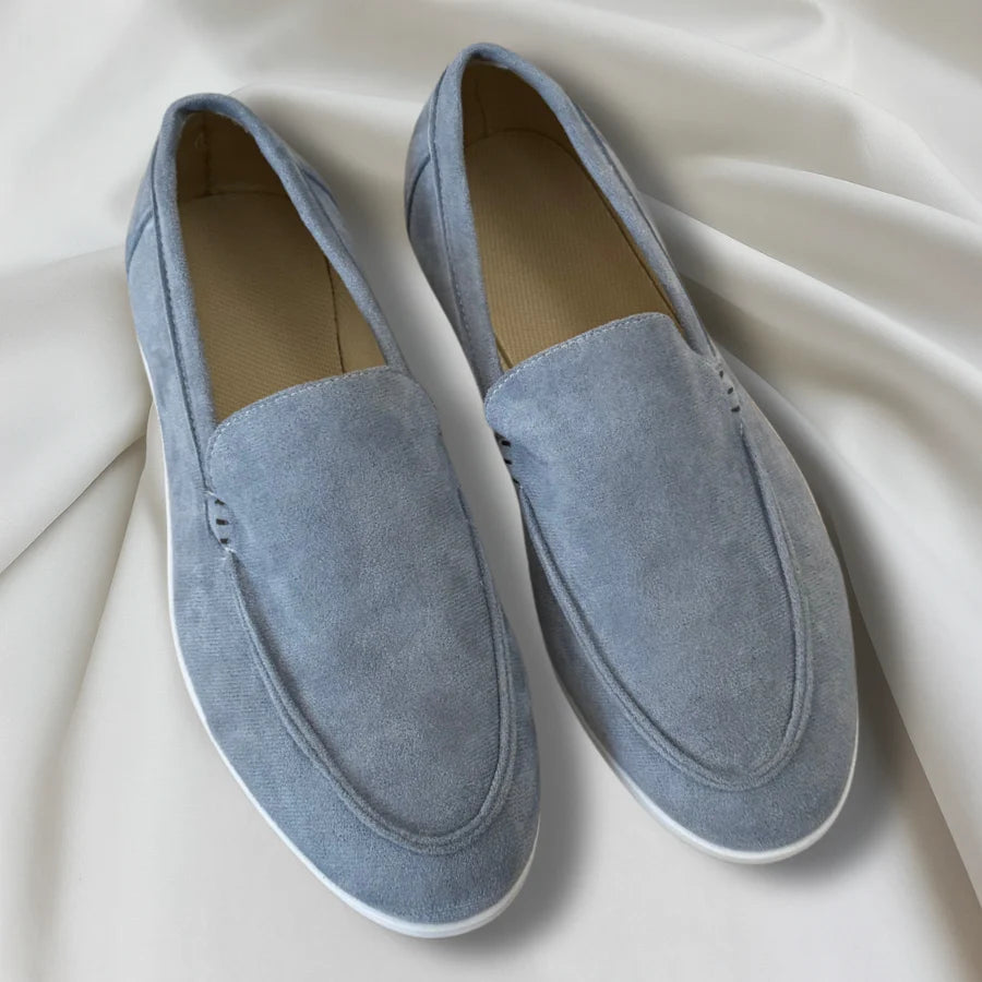 ELEGANTES MOCASINES DE GAMUZA