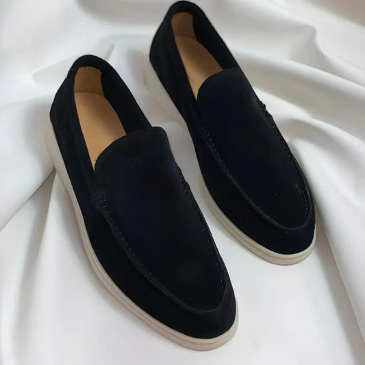 ELEGANTES MOCASINES DE GAMUZA